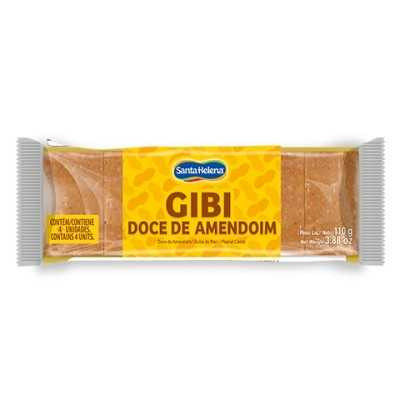 Doce de Amendoim Gibi  Santa Helena  110g.