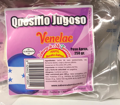 QUESILLLO JUGOSO VELNAC 250g