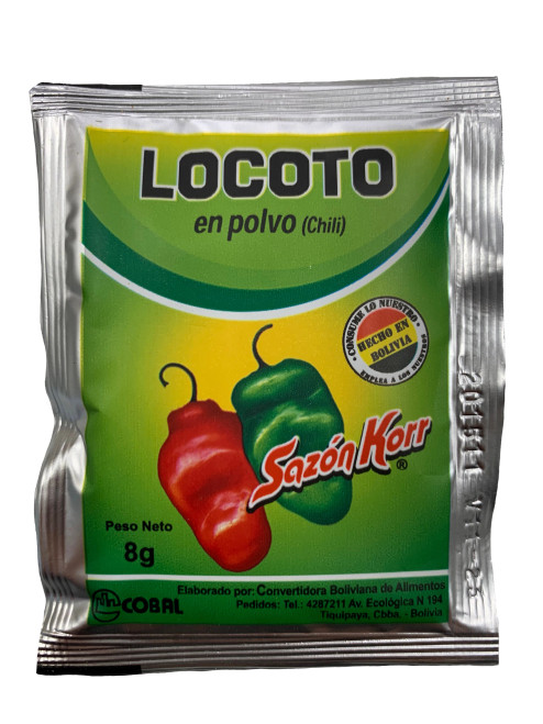 Sazon Korr Locoto en polvo(chili) 8G