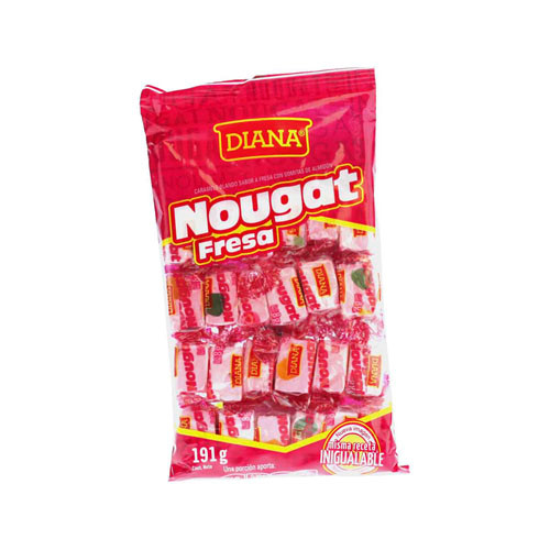 NOUGAT FRESA DIANA 191 G BOLSA 24 UDS