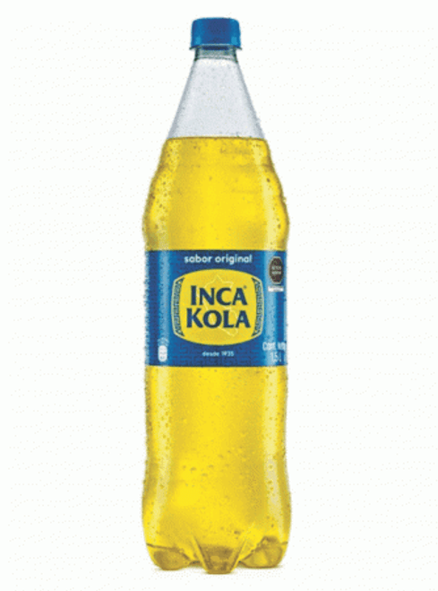 Inca kola botella 1,50 litros.