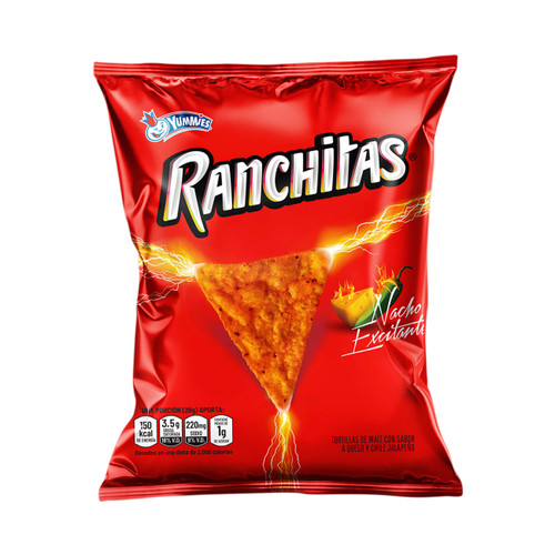 RANCHITAS NACHO EXCITANTE YUMMIES 150 G