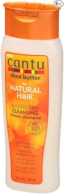 Cantu Shampoo Natural Hair Cleansing 13.5oz(Sulfate-Free) by Cantu