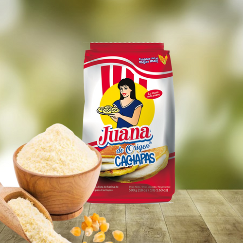 HARINA PARA CACHAPAS JUANA 500 gr