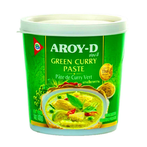 GREEN CURRY PASTE 400G AROY-D