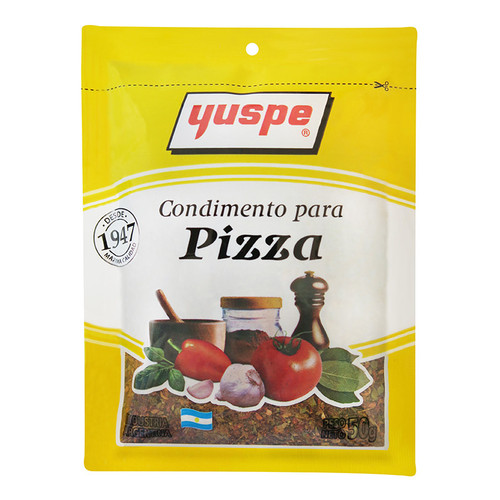 CONDIMENTO PARA PIZZZA 50G YUSPE