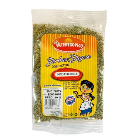 Hinojo Semilla Intertropico 20G