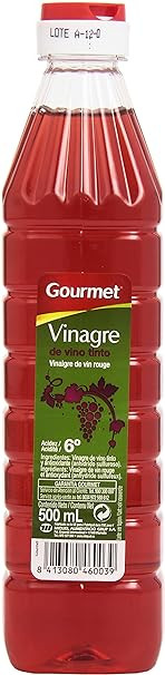 VINAGRE VINO TINTO GOURMET 500ML