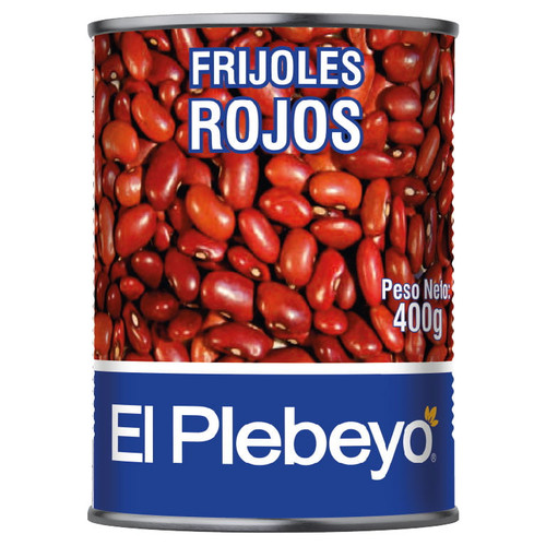 FRIJOLES ROJO 400G EL PLEBEYO