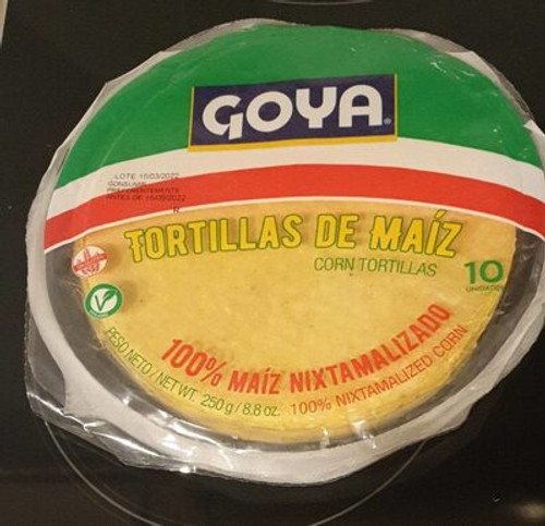 TORTILLA MAIZE GOYA 10UND