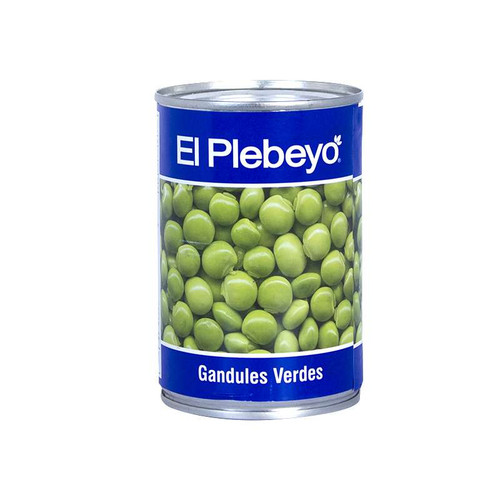 GANDULES VERDES 800G EL PLEBEYO