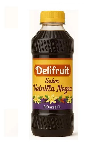 Delifruit Vainilla Negra 8 oz