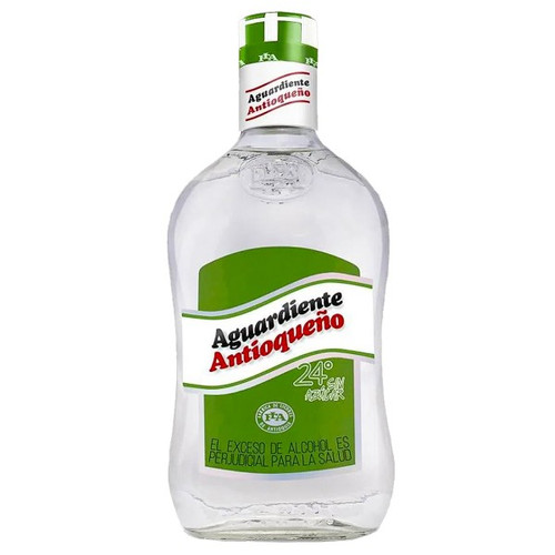 AGUARDIENTE Antioqueño Verde 24º Sin Azúcar