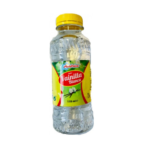 ESENCIA DE VAINILLA BLANCA AMERICA 118 ML ESENCIA DE VAINILLA BLANCA AMERICA 118 ML