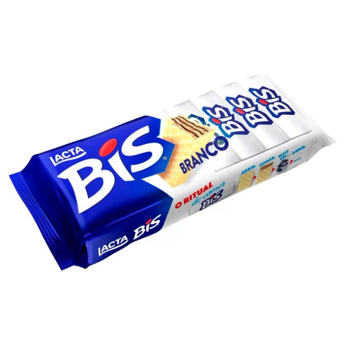 Bis Super Crocante Branco 100g
