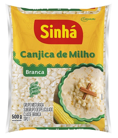 Canjica de Milho Branca Sinha 400g