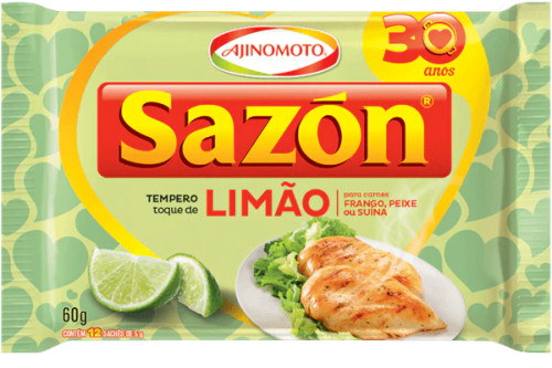 Sazon Tempero Toque de Limao 60g