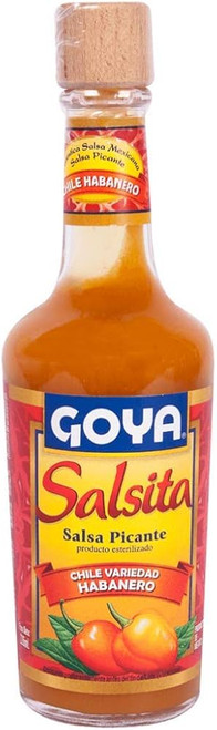 Goya salsita hot sauce chile habanero variety – 226 ml