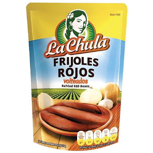 Frijol rojo Volteados La Chula 800g