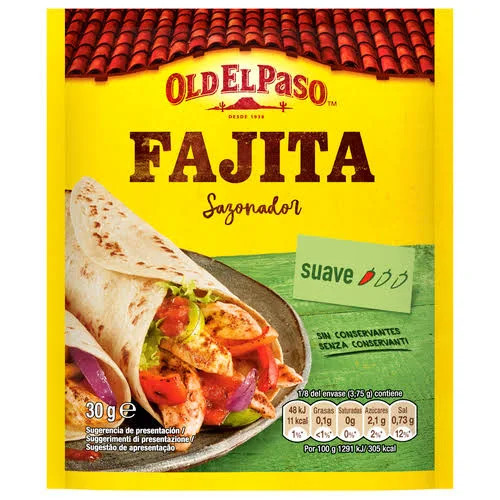 Sazonador Old el Paso Fajita 30g