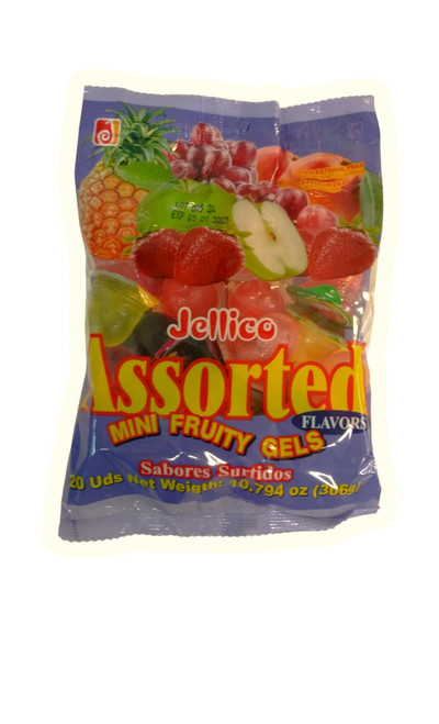 GELATINAS JELLICO - MINI GELATINAS FRUTALES JELLICO - 306G