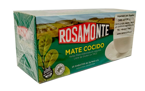 Mate Cocido Rosamonte 25 uds