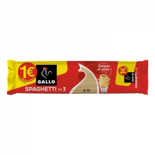 Pasta spaghetti nº3 Gallo 400 g