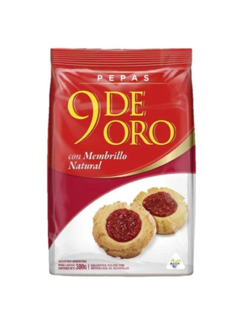 PEPAS DE MEMBRILLO 200G 9 DE ORO