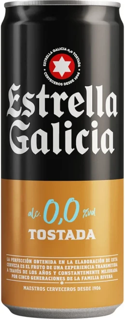 Estrella Galicia 0,0 Tostada