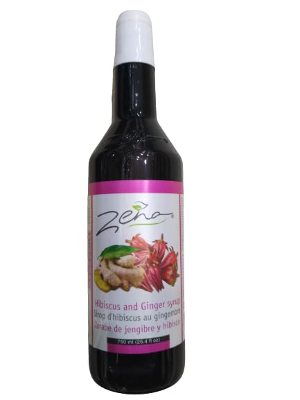 Sirope de Hibisco y Jengibre Zena 750 ml