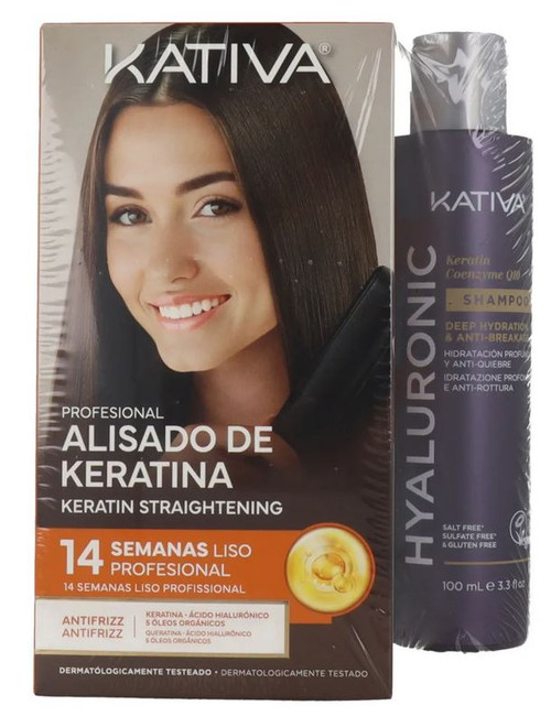 Kativa Alisado de Keratina 14 Semanas Kit