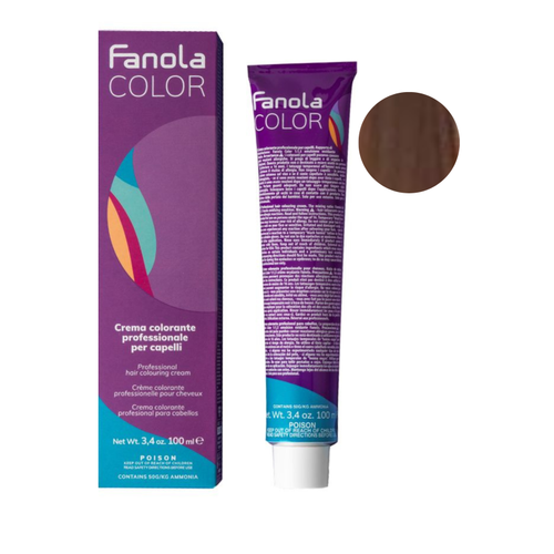 Fanola Tinte Permanente Rubio Claro Cacao 8.14 100 ml