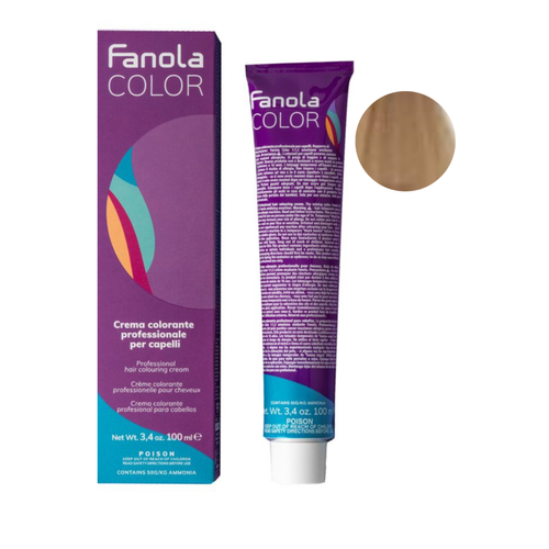 Fanola Tinte Permanente Rubio Muy Claro Nuez 9.14 100 ml