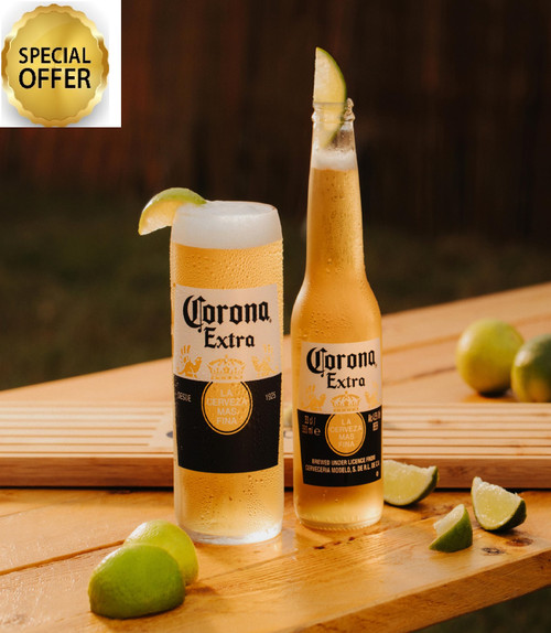 Corona Crystal Cerveza Lager 24 x 330 ml