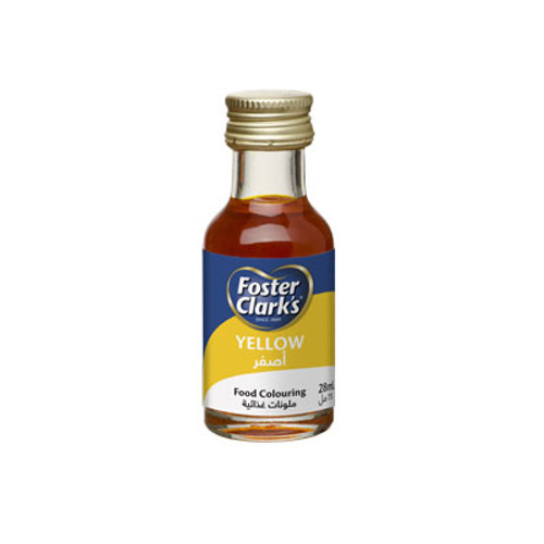 Yellow food coloring Foster Clark’s 28ml