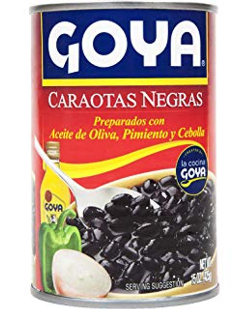 FRIJOLES NEGROS (GUISADOS)GOYA 800gm