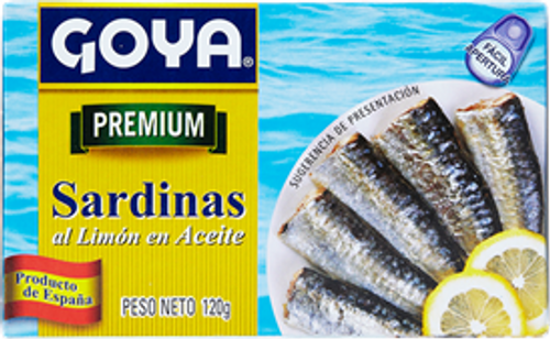 Sardinas con Limon en Aceite 120gm