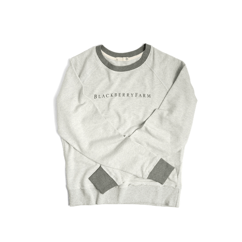 BF Light Heather Grey Varsity Sweatshirt