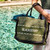 BF Beaded Raffia Bag Green