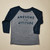 Awesome is an Attitude - Kids Baseball Shirt - Image 3