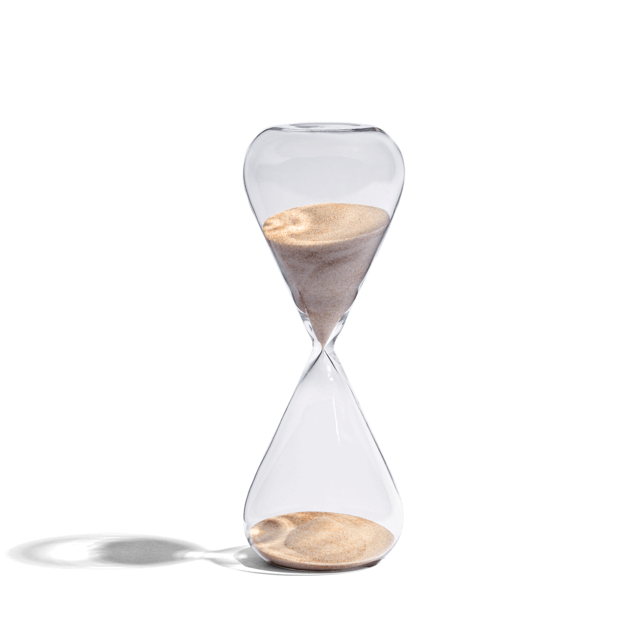 Handblown Hourglass