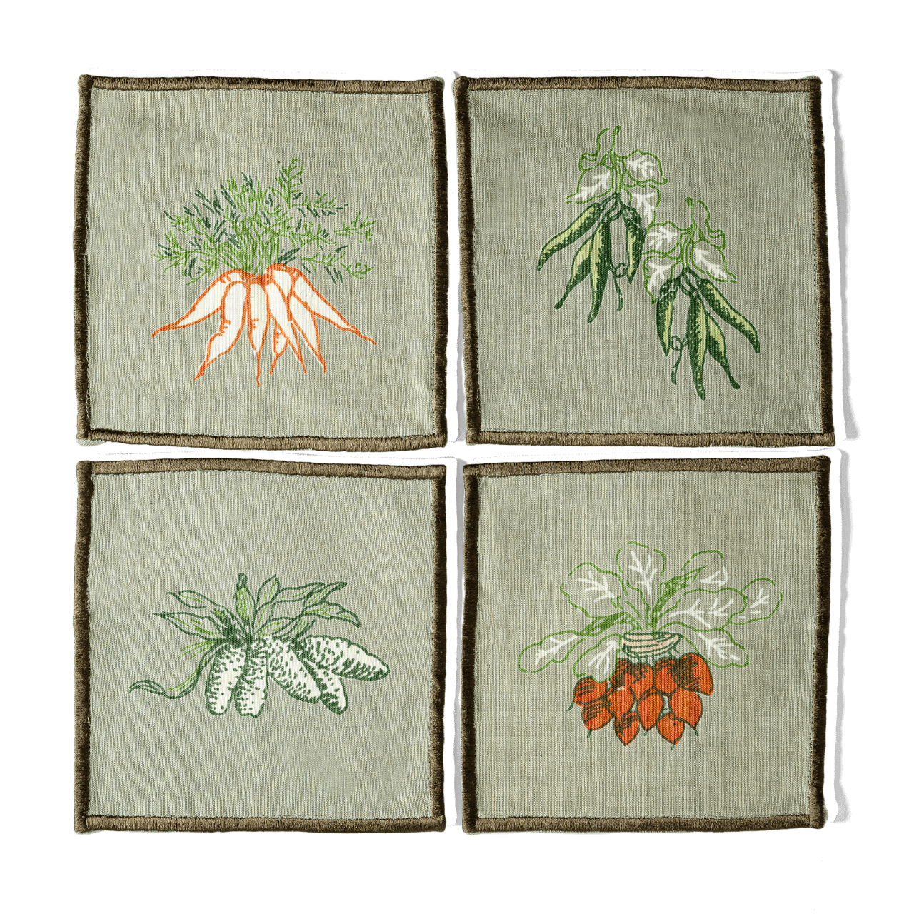 Custom Cocktail Napkin Set of 4