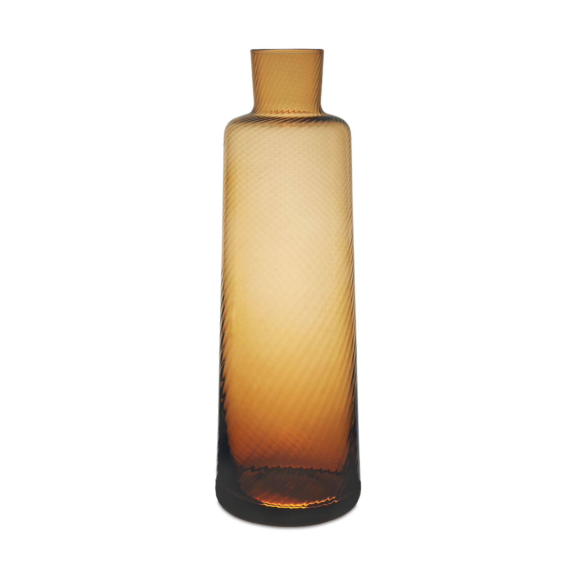 MATCH Amber Twist Tall Carafe