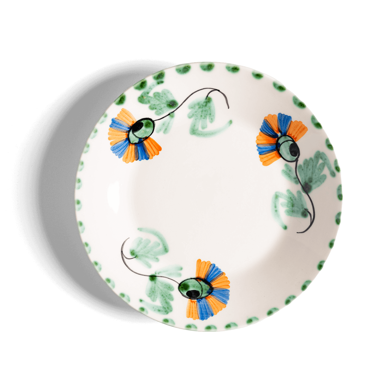 Carnation Dessert Plate