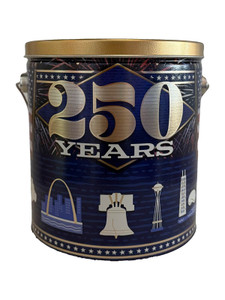 "250 Years" Themed Gourmet Popcorn Tin
