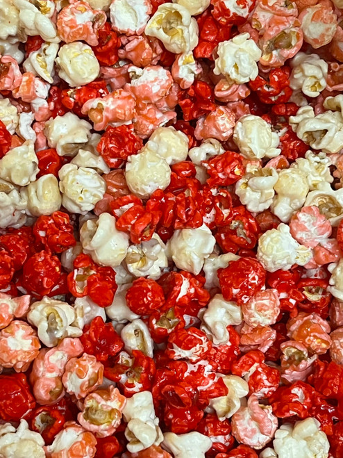 Pink White and Red Valentine's Day Colored Vanilla Butternut Gourmet Popcorn