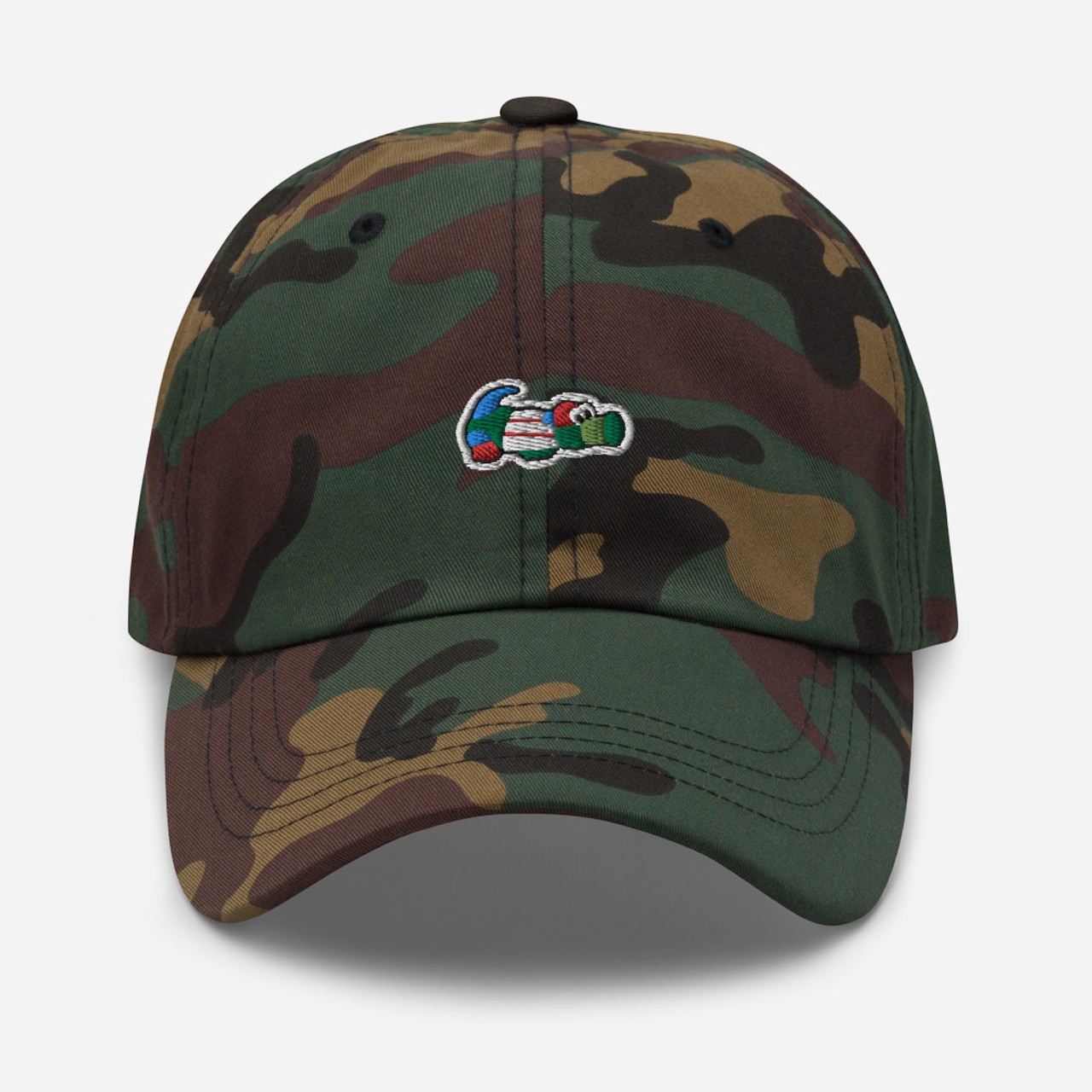 Green Gator Camo Trucker Cap by Billionaire Boys Club on Sale