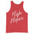 High Hopes Unisex Triblend Tank