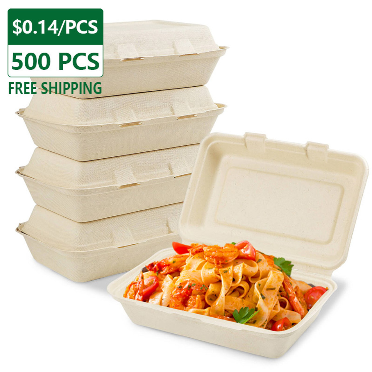 Wholesale Take Out Fast Food Packaging Paper Boxes Packaging Recycled  Grease Resistant Food Containers Manufacturer and Supplier
