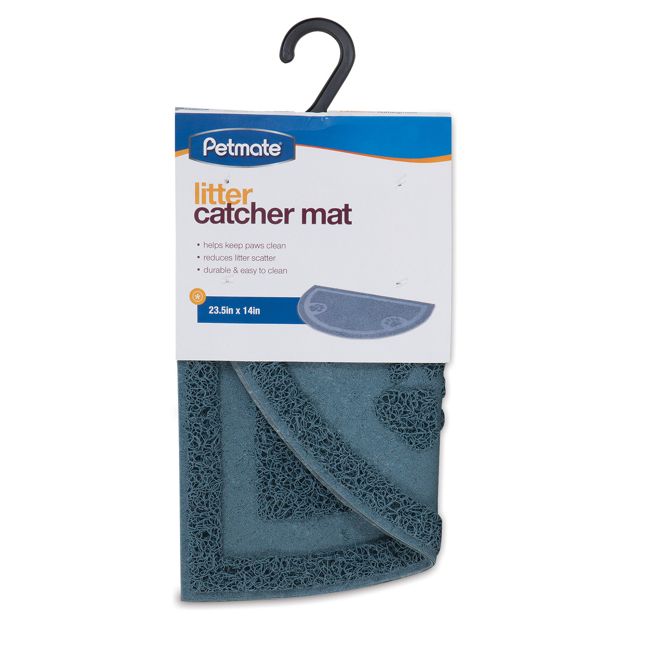 Petmate Litter Catcher Mat 1/2 Circle